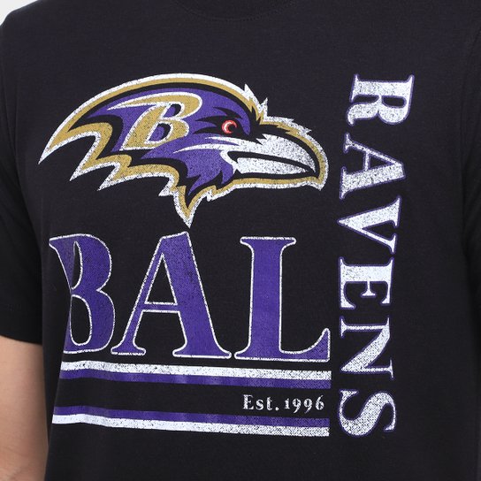 Camiseta Nike NFL Baltimore Ravens Triblend Logo Masculina