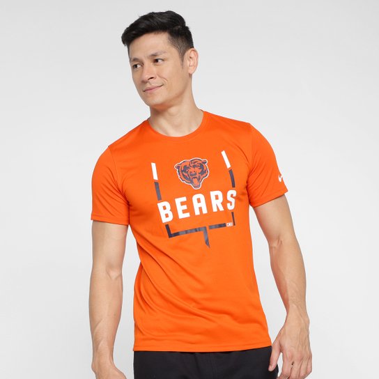 Camiseta Nike NFL Chicago Bears Legend Goal Post Masculina