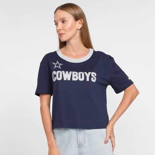Camiseta Nike NFL Dallas Cowboys High Hip Fashion Feminina