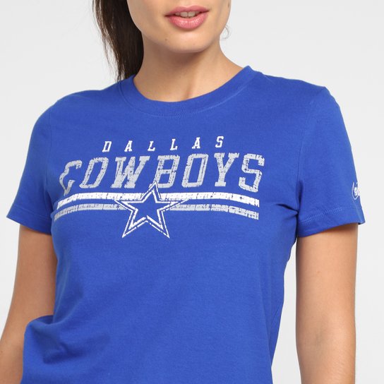 Camiseta Nike NFL Dallas Cowboys Historic Feminina