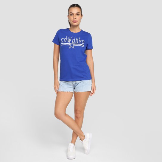 Camiseta Nike NFL Dallas Cowboys Historic Feminina