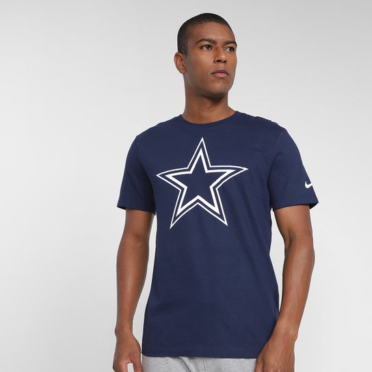 Camiseta Nike NFL Dallas Cowboys Logo Essential Masculina