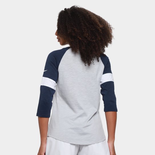 Camiseta Nike NFL Dallas Cowboys Slub 3Q Raglan Feminina