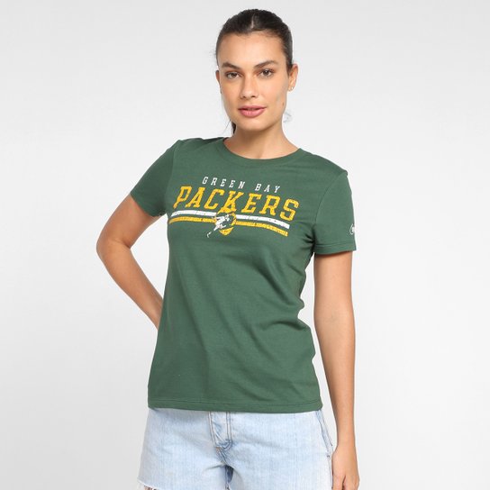 Camiseta Nike NFL Green Bay Packers Historic Feminina