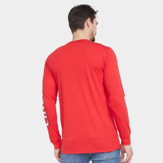 Camiseta Nike NFL Kansas City Chiefs Fashion Manga Longa Masculina