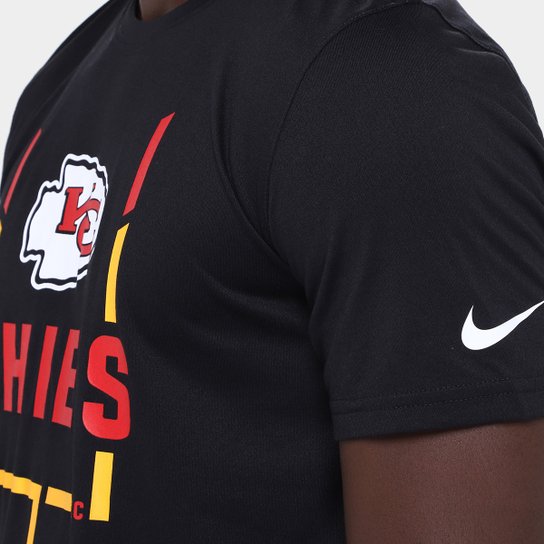 Camiseta Nike NFL Kansas City Chiefs Legend Goal Post Masculina
