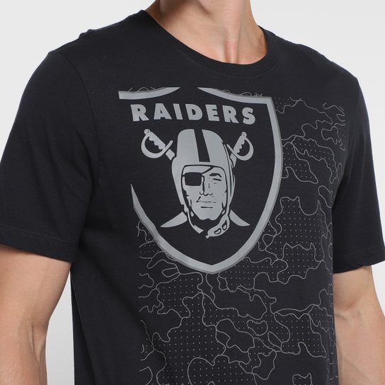 Camiseta Nike NFL Las Vegas Raiders Reflective Essential Masculina