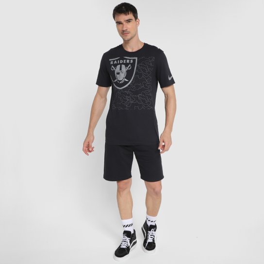 Camiseta Nike NFL Las Vegas Raiders Reflective Essential Masculina