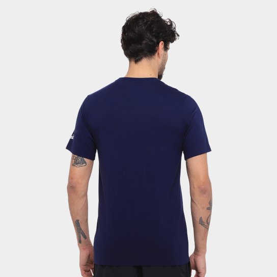 Camiseta Nike NFL New York Giants Triblend Logo Masculina