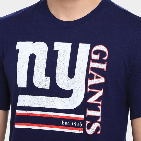 Camiseta Nike NFL New York Giants Triblend Logo Masculina