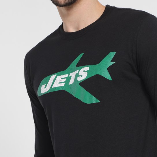 Camiseta Nike NFL New York Jets Fashion Manga Longa Masculina