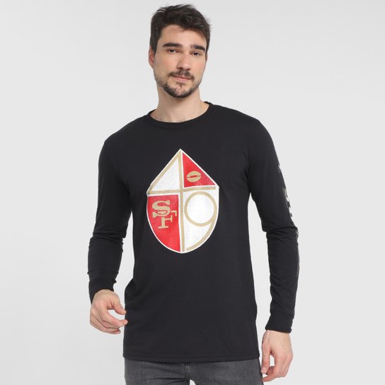 Camiseta Nike NFL San Francisco 49ers Fashion Manga Longa Masculina