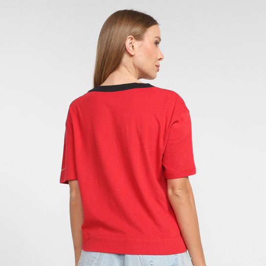 Camiseta Nike NFL San Francisco 49ers High Hip Fashion Feminina