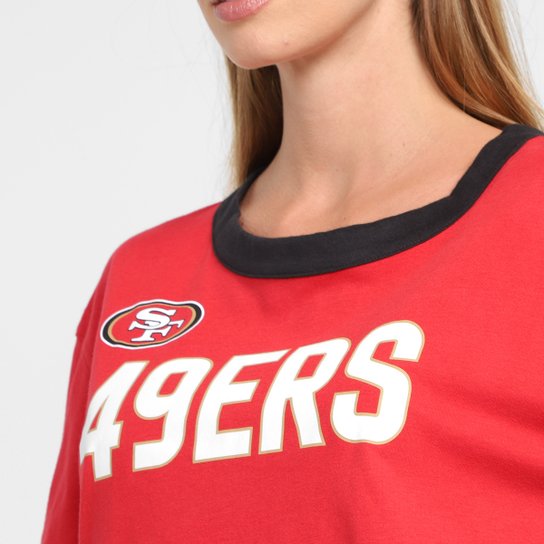 Camiseta Nike NFL San Francisco 49ers High Hip Fashion Feminina