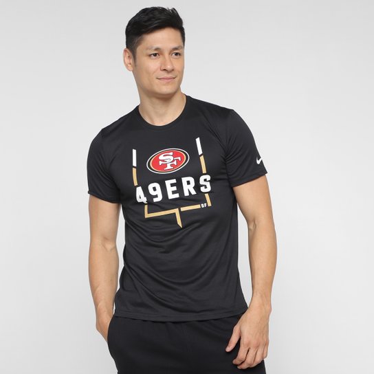 Camiseta Nike NFL San Francisco 49ers Legend Goal Post Masculina