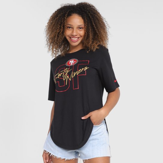 Camiseta Nike NFL San Francisco 49ers Weekend City Love Feminina