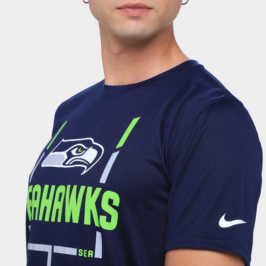 Camiseta Nike NFL Seattle Seahawks Legend Goal Post Masculina