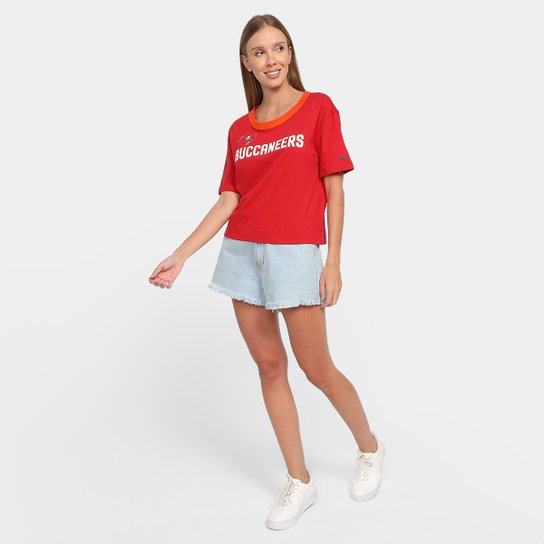 Camiseta Nike NFL Tampa Bay Buccaneers High Hip Fashion Feminina