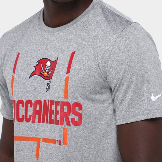 Camiseta Nike NFL Tampa Bay Buccaneers Legend Goal Post Masculina