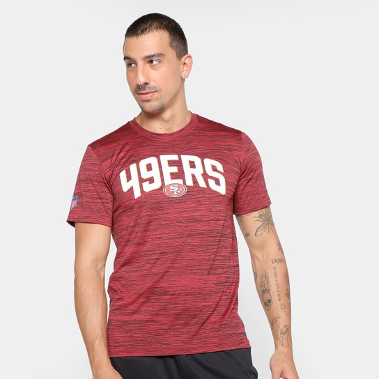 Camiseta Nike San Francisco 49ers Drop 2 Dri-FIT Team Velocity Masculina