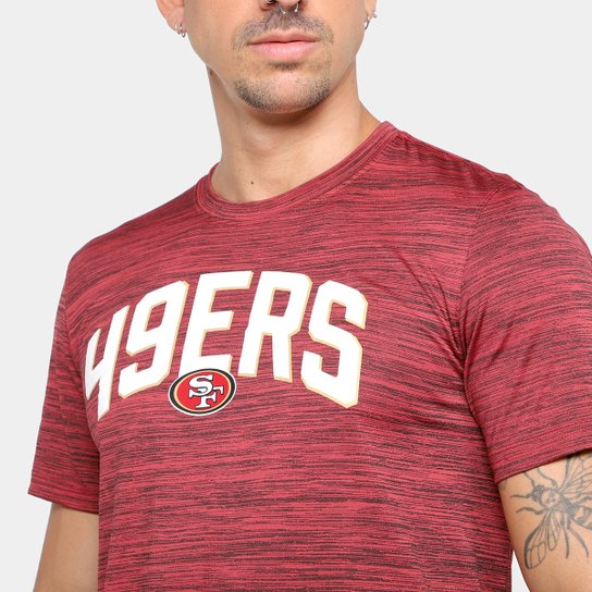 Camiseta Nike San Francisco 49ers Drop 2 Dri-FIT Team Velocity Masculina