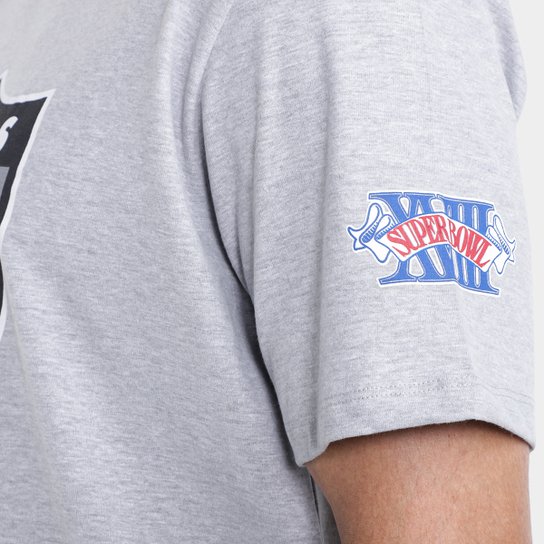 Camiseta Oakland Raiders Mitchell & Ness Team Origins Masculina