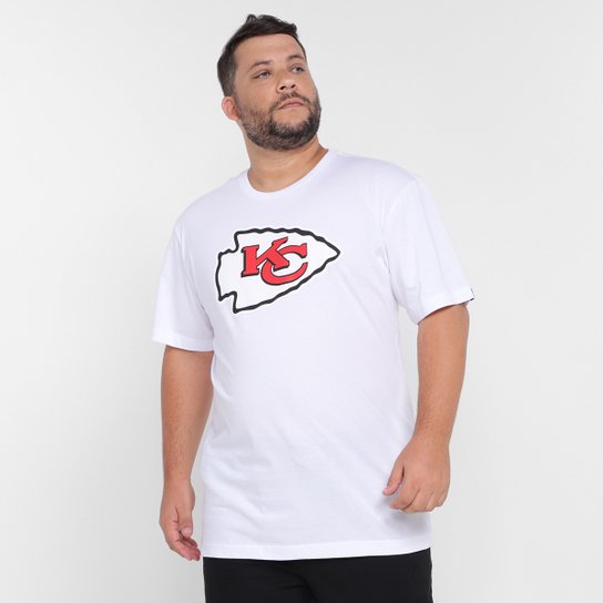 Camiseta Plus Size NFL Kansas City Chiefs New Era Masculina