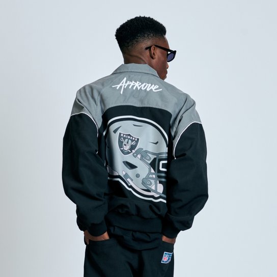 Jaqueta College Approve X NFL Raiders