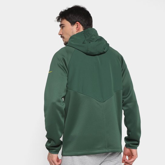 Jaqueta Moletom NFL Green Bay Packers Nike Field FZ Masculino