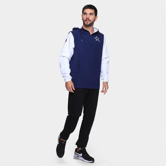 Jaqueta NFL Dallas Cowboys Nike C/ Capuz Masculina