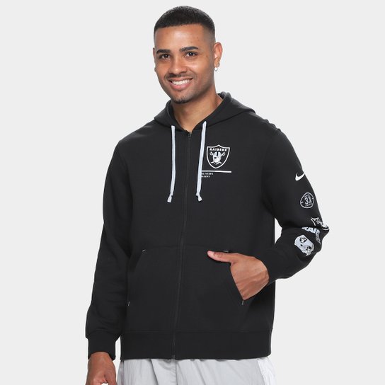 Jaqueta NFL Las Vegas Raiders Nike C/ Capuz Masculina