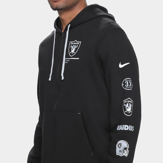 Jaqueta NFL Las Vegas Raiders Nike C/ Capuz Masculina