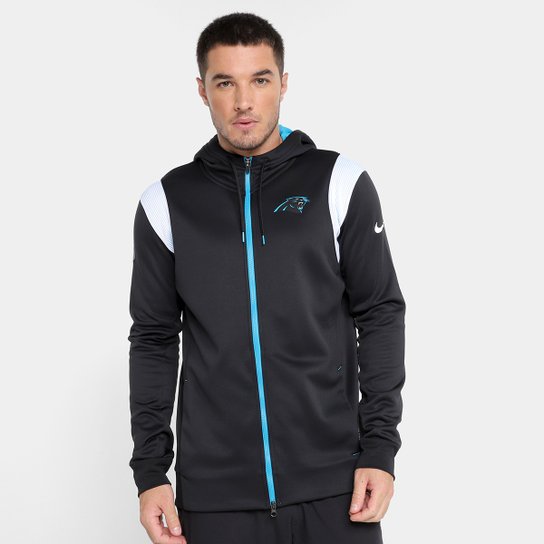 Jaqueta Nike NFL Carolina Panthers TF Full Zip Masculina