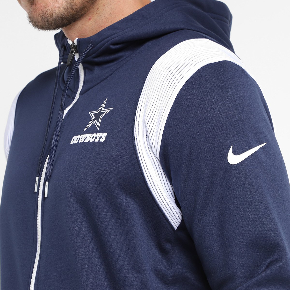 Jaqueta Nike NFL Dallas Cowboys TF Full Zip Masculina | NFL