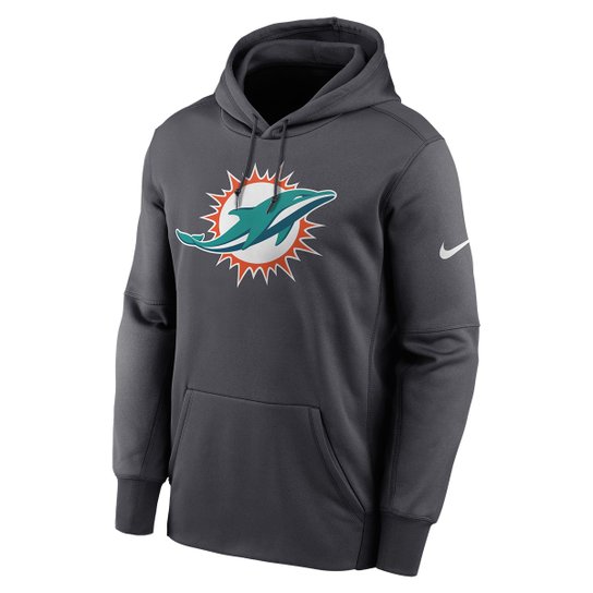 Moletom Miami Dolphins Nike Prime Logo Masculino