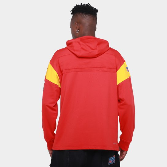 Moletom NFL Kansas City Chiefs Nike Jersey Hoodie Masculino