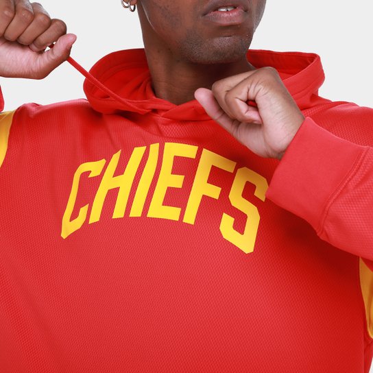 Moletom NFL Kansas City Chiefs Nike Jersey Hoodie Masculino