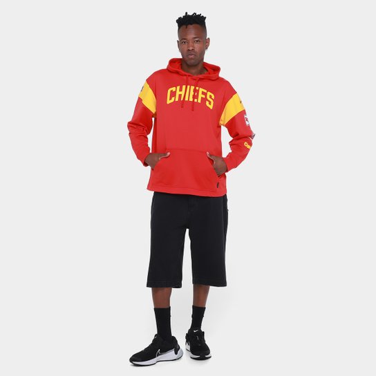 Moletom NFL Kansas City Chiefs Nike Jersey Hoodie Masculino