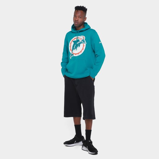 Moletom NFL Miami Dolphins Nike C/ Capuz Masculino