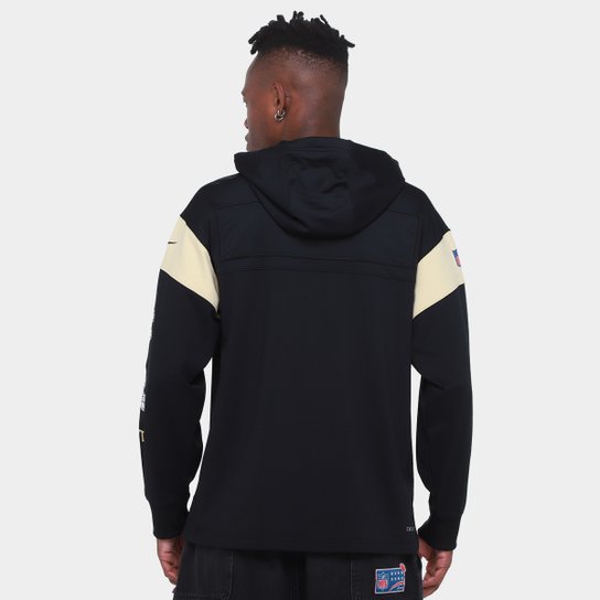 Moletom NFL New Orleans Saints Nike Jersey Hoodie Masculino