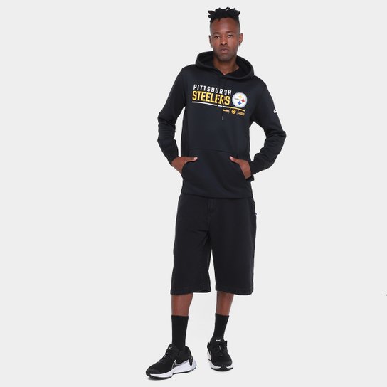 Moletom NFL Pittsburgh Steelers Nike C/ Capuz Masculino