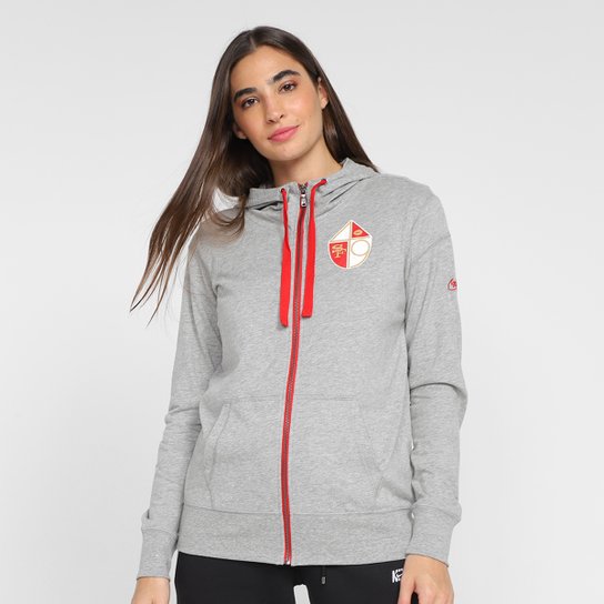 Moletom NFL San Francisco 49ers Nike Gym Vintage Sleeve Stripes Feminino