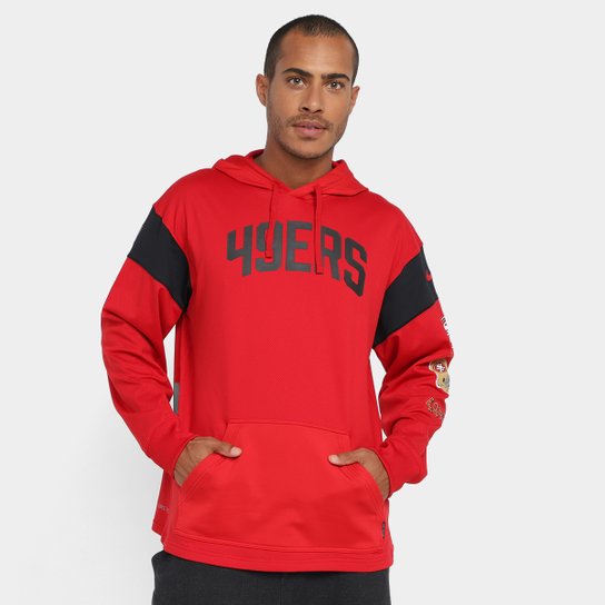 Moletom NFL San Francisco 49ers Nike Jersey Hoodie Masculino