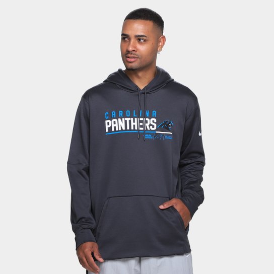 Moletom Nike NFL Carolina Panthers Therma C/ Capuz Masculino