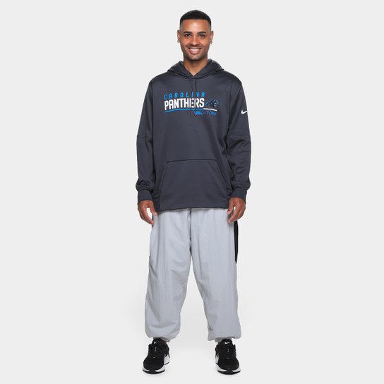 Moletom Nike NFL Carolina Panthers Therma C/ Capuz Masculino