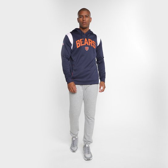 Moletom Nike NFL Chicago Bears Fleece Masculino
