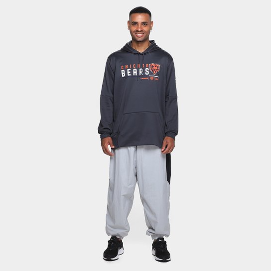 Moletom Nike NFL Chicago Bears Therma C/ Capuz Masculino