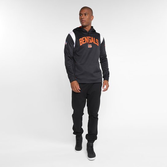 Moletom Nike NFL Cincinnati Bengals Fleece Masculino