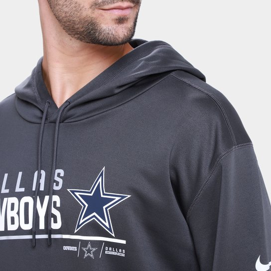 Moletom Nike NFL Dallas Cowboys Therma C/ Capuz Masculino