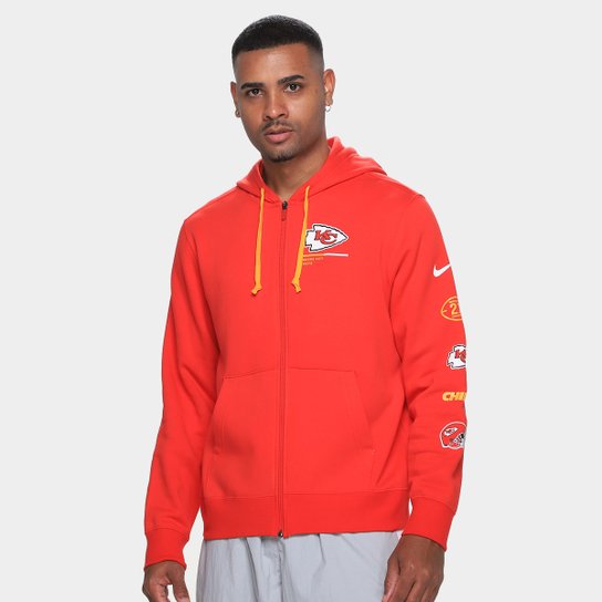 Moletom Nike NFL Kansas City Chiefs Legacy Fz C/ Capuz Masculino